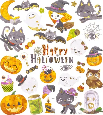Image de DPCraft Stickers décoratifs Scrapbooking 32 pcs, Halloween