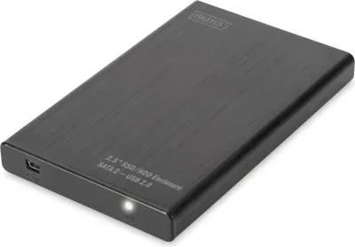 Produktbild von DIGITUS 25 SDD/HDD-Gehäuse SATA I-II - USB 2.0