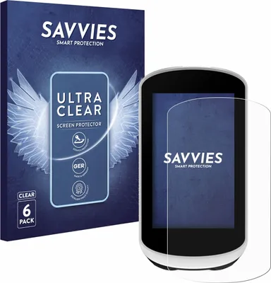 Produktbild von 6x Für Garmin Edge Explore 2 Schutzfolie Savvies Displayschutz Display Schutz Folie Klar Transparent