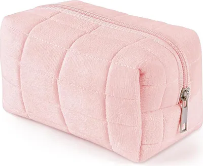 Immagine prodotto di Aucuu Borsa da viaggio per cosmetici da donna con grande capacità in cotone con motivo floreale