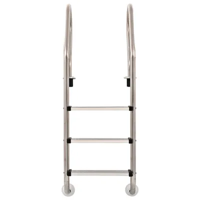 Immagine prodotto di vidaXL Scala per piscina 3 gradini 120 cm acciaio inox 304