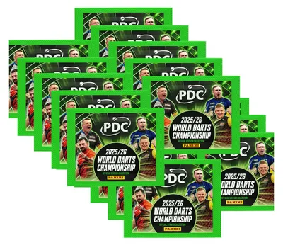Obrázek produktu pro Darts PDC World Championship Sticker 2026 -  20 Tüten