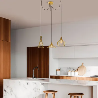 Produktbild von Opviq, Mezopotamya- Mezopotamya NOR, Gold, Kronleuchter, Metallkörper