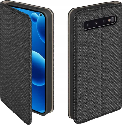 Immagine prodotto di Etui z klapką do Samsung Galaxy S10 Zamykane Czarne Futerał