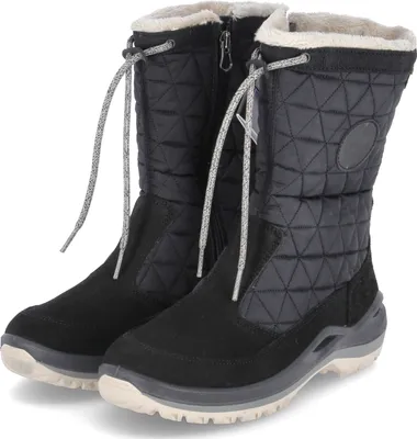 Imagen del producto de Botas de invierno para mujer, color negro