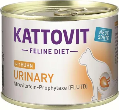 Produktbild von Kattovit - Feline Diet Urinary 12x185g  |  Huhn