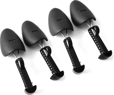 Produktbild von 4PCS Schuhspanner 25cm bis 30cm Verstellbarer Schuhformer Schwarzes Eisen Kunststoff Schuhspanner für Zuhause
