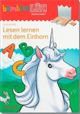 Immagine prodotto di bambinoLÜK. Vorschule. Lesen lernen mit dem Einhorn 4/5/6 Jahre
