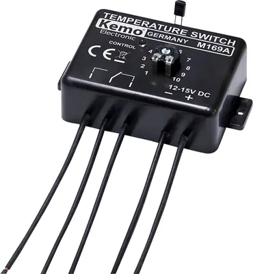 Produktbild von Kemo-Electronic M 169 - Temperaturschalter Thermostat 12 V/DC