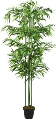 Obrázek produktu pro Umělý bambus 576 listů 150 cm zelený