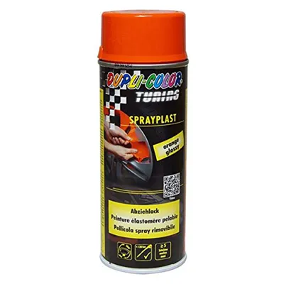Produktbild von Dupli-Color Sprayplast Abziehlack, orange, glänzend - 400ml