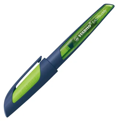 Obrázok produktu pre STABILO EASYbuddy, Čierna, Limetka, Zásobník, Modrá, Pravák, 22 mm, 90 mm