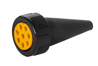 Obrázok produktu pre ASPÖCK 8-PIN bajonetový konektor pre 12V zadné svetlá, žltý