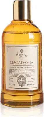Image de Logevy - Gel douche - Macadamia - 100 ml - Nettoyage aromatique pour le corps et les sens