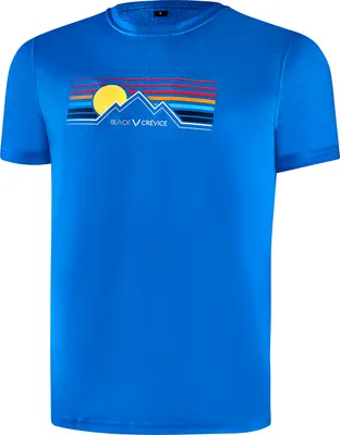 Immagine prodotto di BLACK CREVICE - T-shirt da uomo in Lana | Colore: blu/giallo | Taglia: L