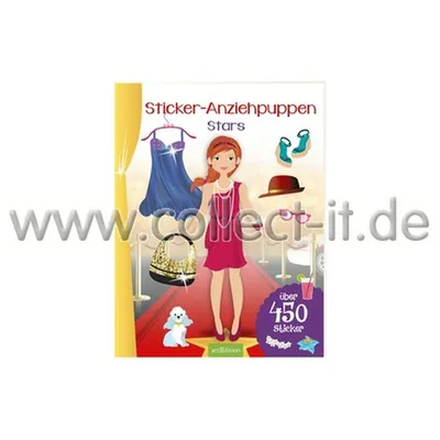 Obrázek produktu pro Sticker-Anziehpuppen - Stars