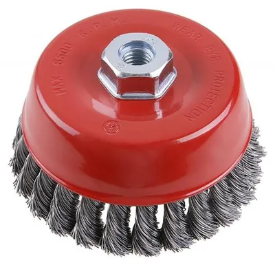 Image de Brosse rotative avec tresse FESTA 125mm M14