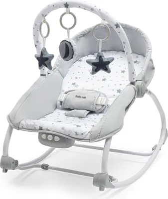 Produktbild von Multifunktionaler Schaukelstuhl für Babys Baby Mix Sterne grün