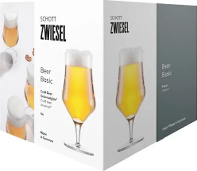 Immagine prodotto di Schott Zwiesel 4er Set Universal Glas BEER BASIC CRAFT V 0,3 L 130013