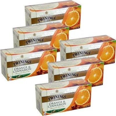 Produktbild von Twinings Teebeutel Orange & Cinnamon 6 x 25 Btl. (Orange & Zimt)
