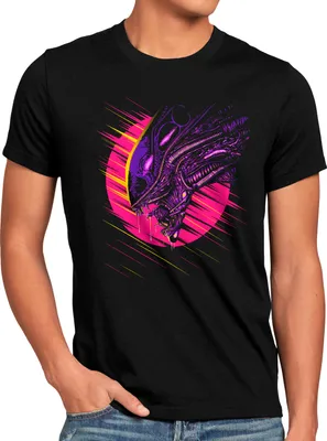 Produktbild von style3 Beast of Prey Herren T-Shirt xenomorph alien ripley movie