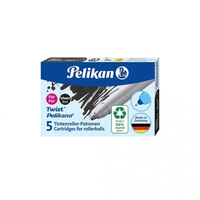 Zdjęcie produktu dla Pelikan 300010005 Wkłady Pelikan rollerball eco do Pelikano/Twist