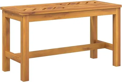 Imagen del producto de Banco de jardín de acacia, 80x35x45 cm, macizo, tratado con aceite