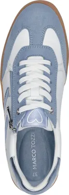 Produktbild von MARCO TOZZI Damen Sneaker Slip-on im Retro Look mit Reißverschluss 2-23739-44, Größe:37 EU, Farbe:Blau