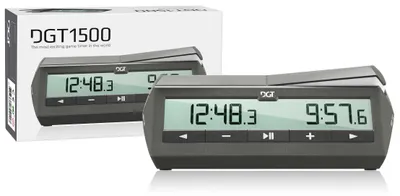 Immagine prodotto di DGT 1500 orologio digitale per scacchi grigio