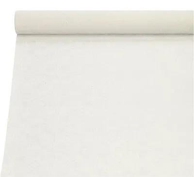 Produktbild von Papiertischtuch mit Damastprägung 10 m x 1 m weiss