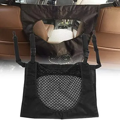 Produktbild von Hunde Rücksitzbarriere und Gepäcknetz für Autos, 71 x 45 cm