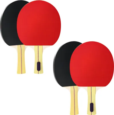 Produktbild von Professionelles Tischtennis Set mit 4 Schlägern, 8 Bällen & Tragetasche - Ideal für Indoor & Outdoor Tischtennisspiele