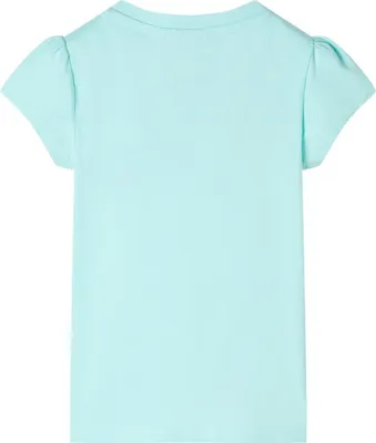 Image de vidaXL T-shirt enfant bleu clair 128