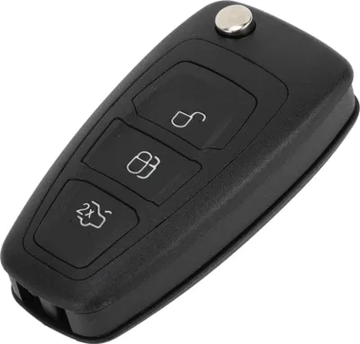 Produktbild von 3 Tasten Schlüsselgehäuse Gehäuse Keyless Entry Fernbedienung Schlüsselanhänger Ersatzgehäuse für Ford Fiest Kuga Focus Transit Connect