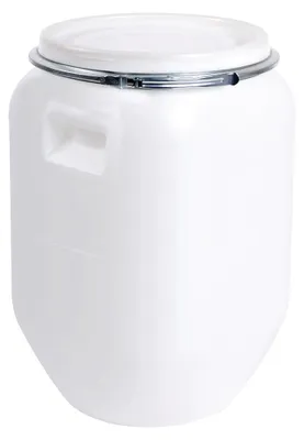 Image de EDA 010559 NA Fût de rangement EDA, 50 litres, plastique, blanc