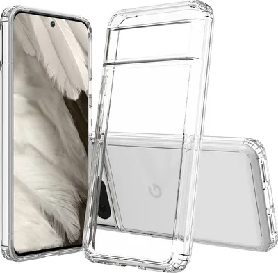 Productafbeelding van Hoesje voor Google Pixel 2 - Achterkantbescherming van Phonesta, krasbestendig - Transparant