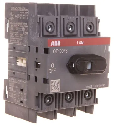 Produktbild von 3P 100A Lasttrennschalter mit Direktantrieb OT100F3 1SCA105004R1001