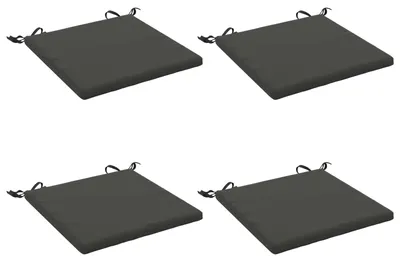 Productafbeelding van Zitkussens SOEST 4 st 100% Polyester Antraciet 45 x 45 x 3 cm