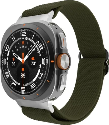 Image de Cazy Bracelet Compatible avec Samsung Galaxy Watch (Urban Textura) – Bracelets de Montre Connectée – Bracelet Universel compatible pour Samsung Galaxy Watch Ultra2 / Ultra (2024 / 2025) - Vert