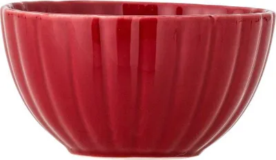 Produktbild von Bloomingville Schale LATINA Rot 12x6,5 cm Snackschale Keramik Schüssel
