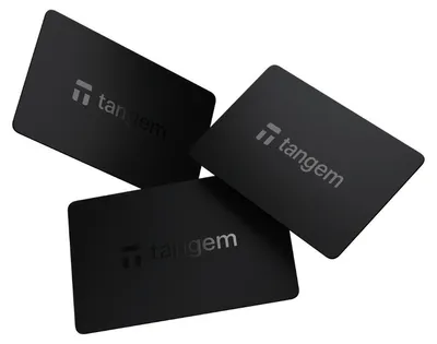 Produktbild von Tangem Wallet Kryptowährungs-Wallet – 3 Karten
