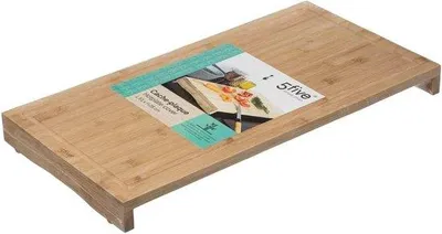Immagine prodotto di Sega per pannelli in legno e tagliere 2 in 1 - 52 x 28 cm per fornelli a induzione, a gas e in vetroVetroceramica