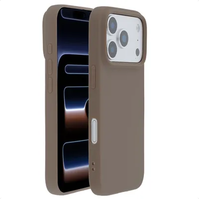 Zdjęcie produktu dla imoshion Kolorowa obudowa tylna do Apple iPhone 17 Pro – brązowa