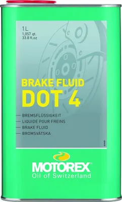 Produktbild von Motorex Brake Fluid DOT 4 Bremsflüssigkeit 1000 ml 300296