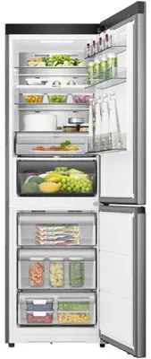 Produktbild von Kühl-/Gefrierkombination - HISENSE - RB3K330SAIE - 330 l - - 59,5 x 60 x 185 cm - Edelstahl