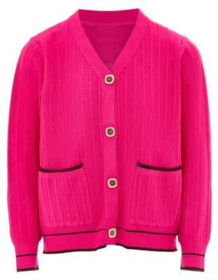 Produktbild von CALEY  Damen Strickjacke - Pink, XS/S
