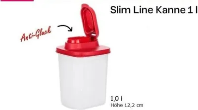 Produktbild von Vorratsdose Tupperware Slim Line Kanne Erfrischer 1 Liter