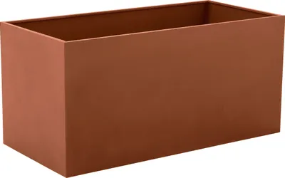 Produktbild von Dehner Hochbeet Lagos, Balkonhochbeet in Rostoptik, 115 x 55 x 55 cm, Volumen 348 l, Stahl mit Rost-Patina, braun