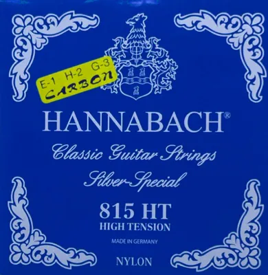 Produktbild von Hannabach 815HTC silver special - high (blau) mit Carbondiskant