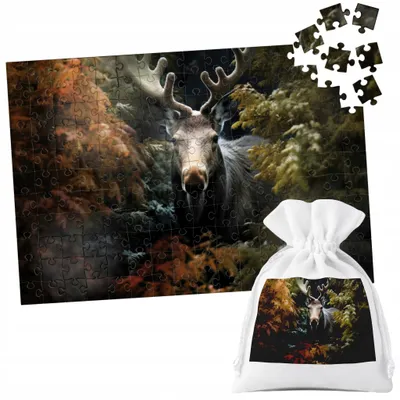 Produktbild von Puzzle Tradycyjne - Zwierzęta Łoś - 252El